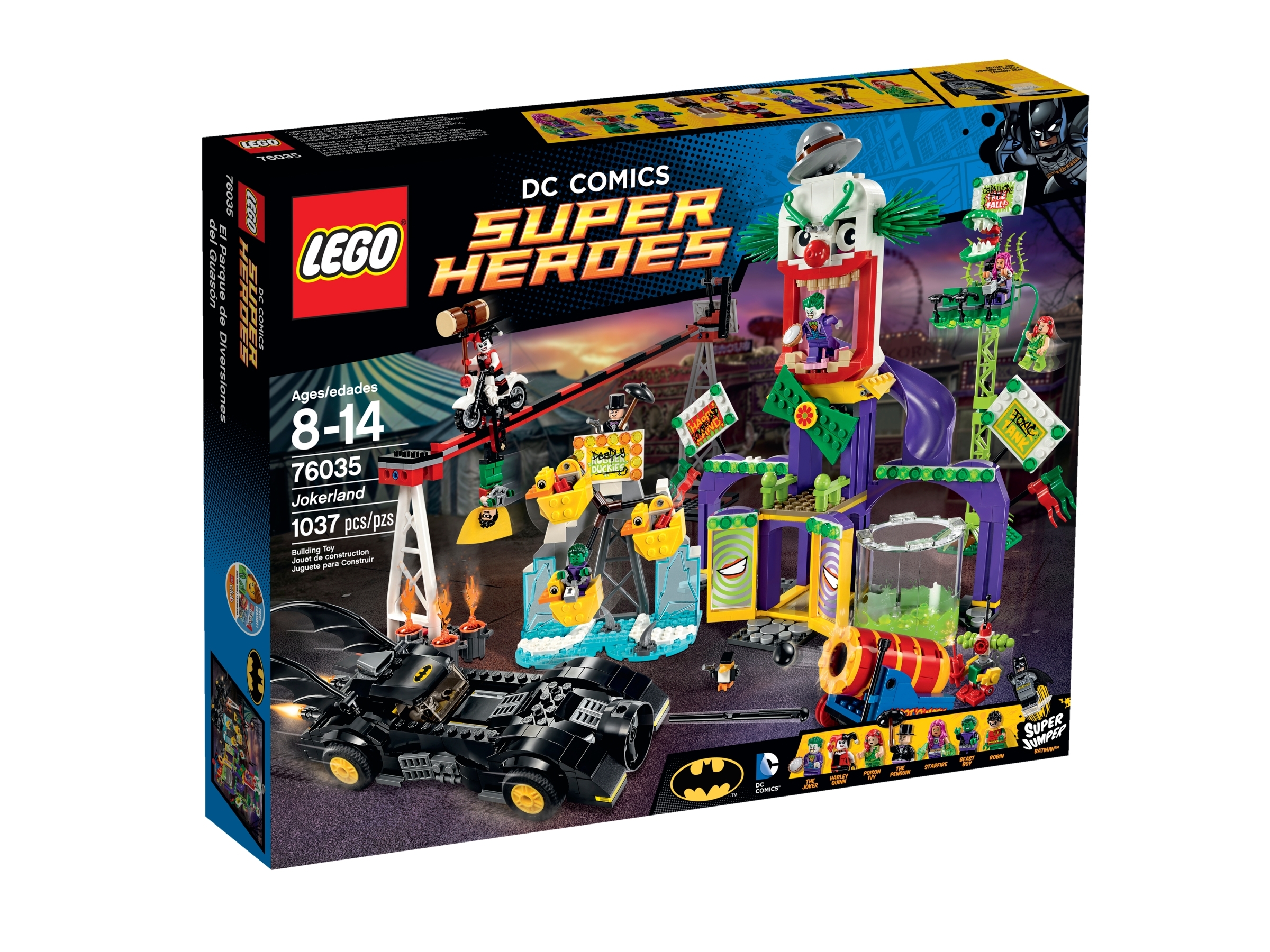 Lego Beast Boy 76035 Joker land Batman II Super Heroes Minifigure 100% Authentic 