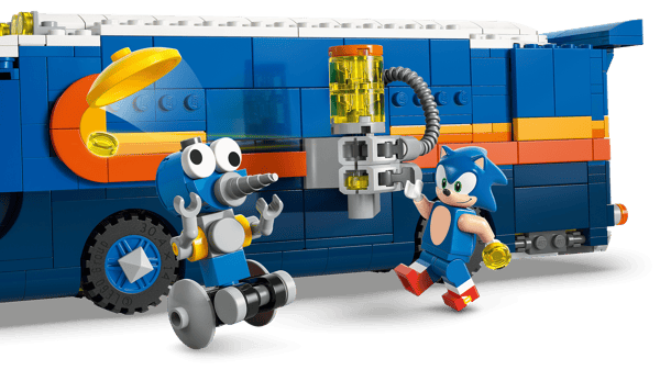 LEGO 77006 Le camion de contrôle de l’équipe Sonic — visuel 5 sur 8