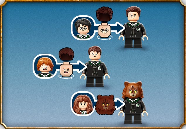 LEGO® Harry Potter 76386 Hogwarts™: Polyjuice Potion Mistake