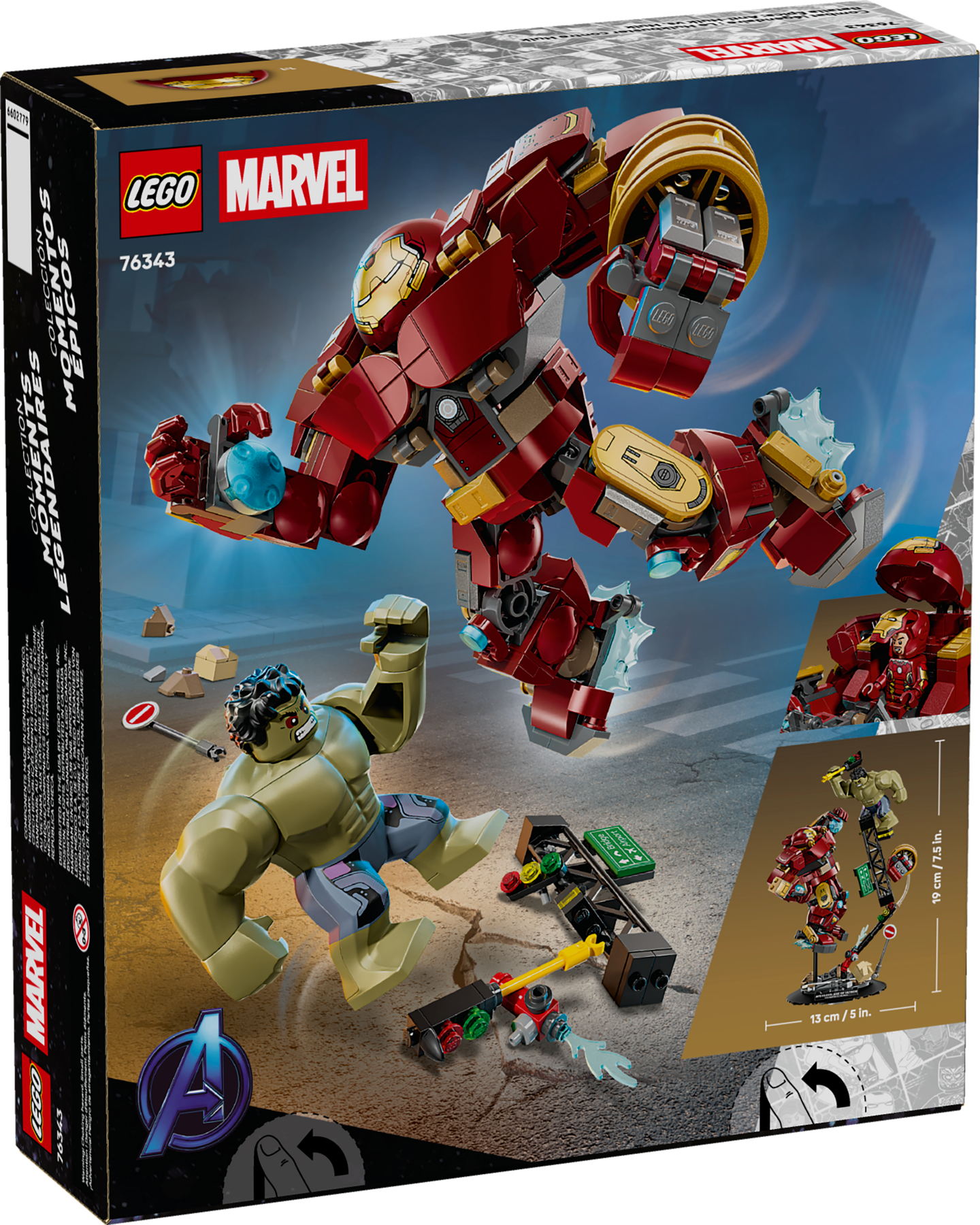 名場面コレクション：ハルクバスターとハルクの対決 76343 | マーベル