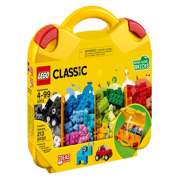 Lego Classic Caja De Piedra Con Ruedas Multicolor