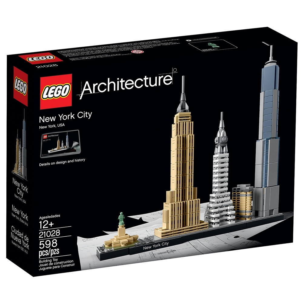 NEW YORK CITY Nuovo LEGO 21028 ARCHITECTURE 