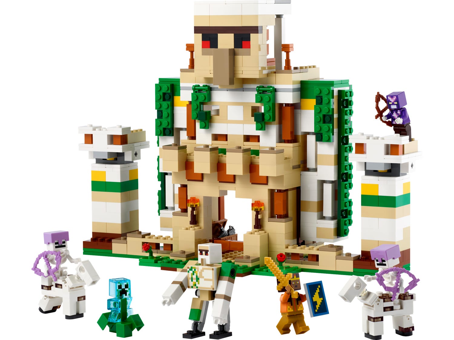 La forteresse du Golem de fer 21250 | Minecraft® | Boutique LEGO ...