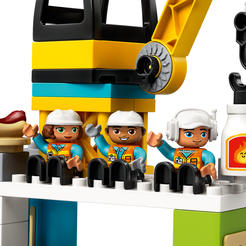 Cantiere edile con gru a torre - Main Image