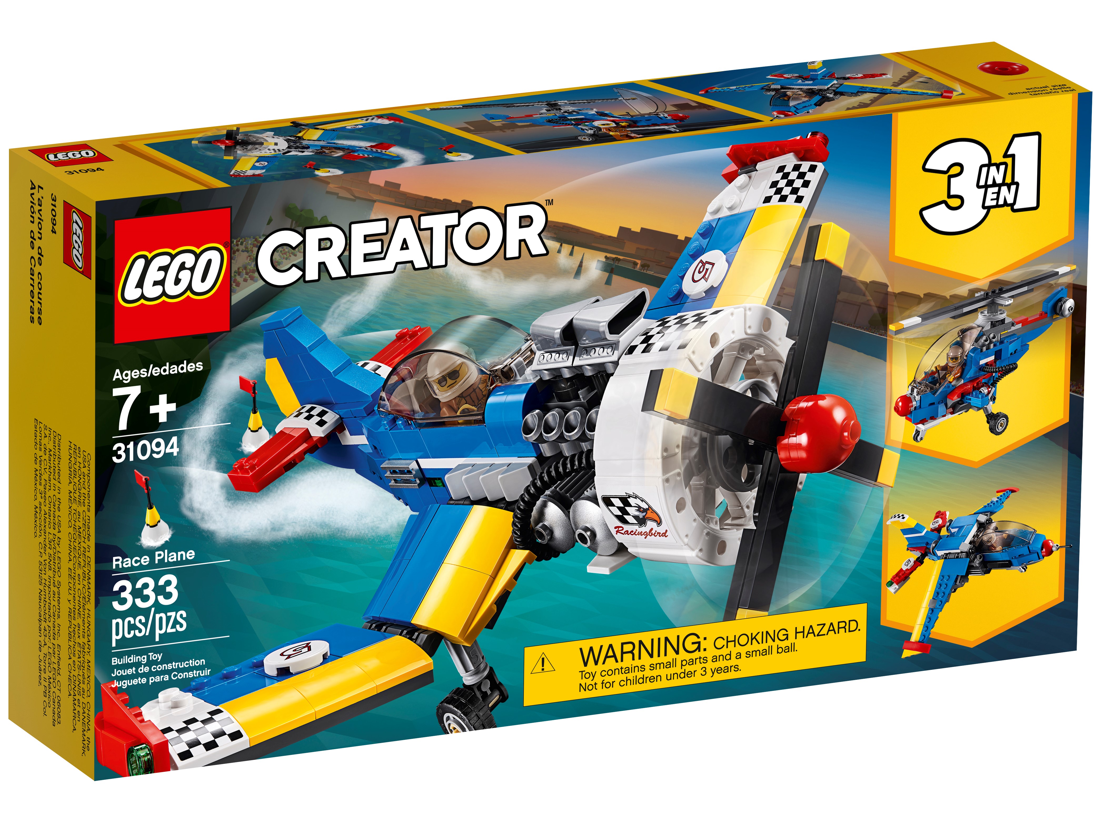 Race Plane 31094 | Creator 3-in-1 | Buy online at Official Shop US