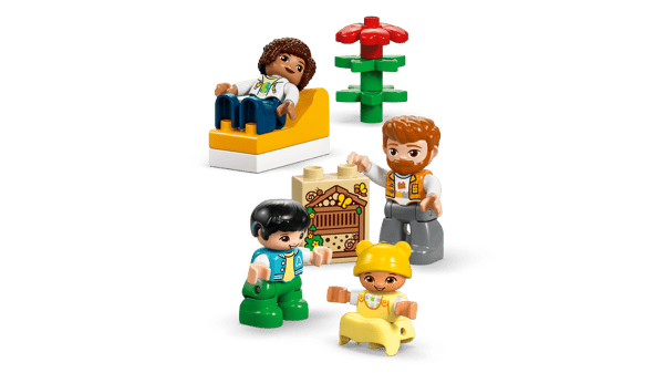 3 in 1 Modern Family House with Figures - Image 7