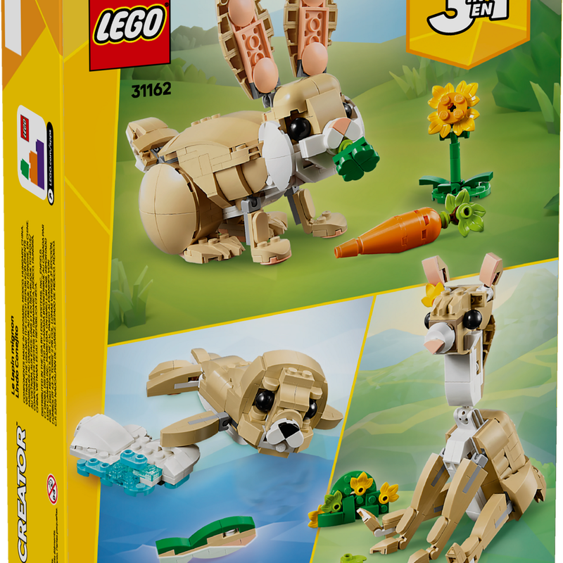 ウサギ 31162 | クリエイター3in1 |レゴ®ストア公式オンラインショップ ウサギ 31162 | クリエイター3in1 |レゴ®ストア公式オンラインショップ