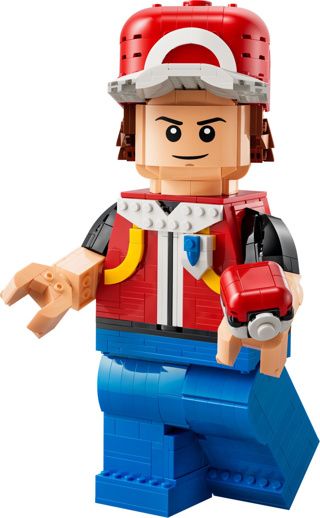 Opskaleret Red-minifigur