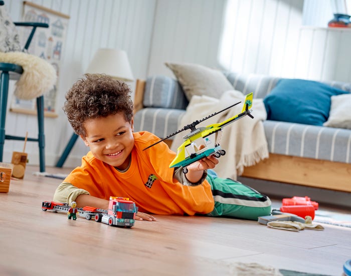 Rescue Helicopter transport