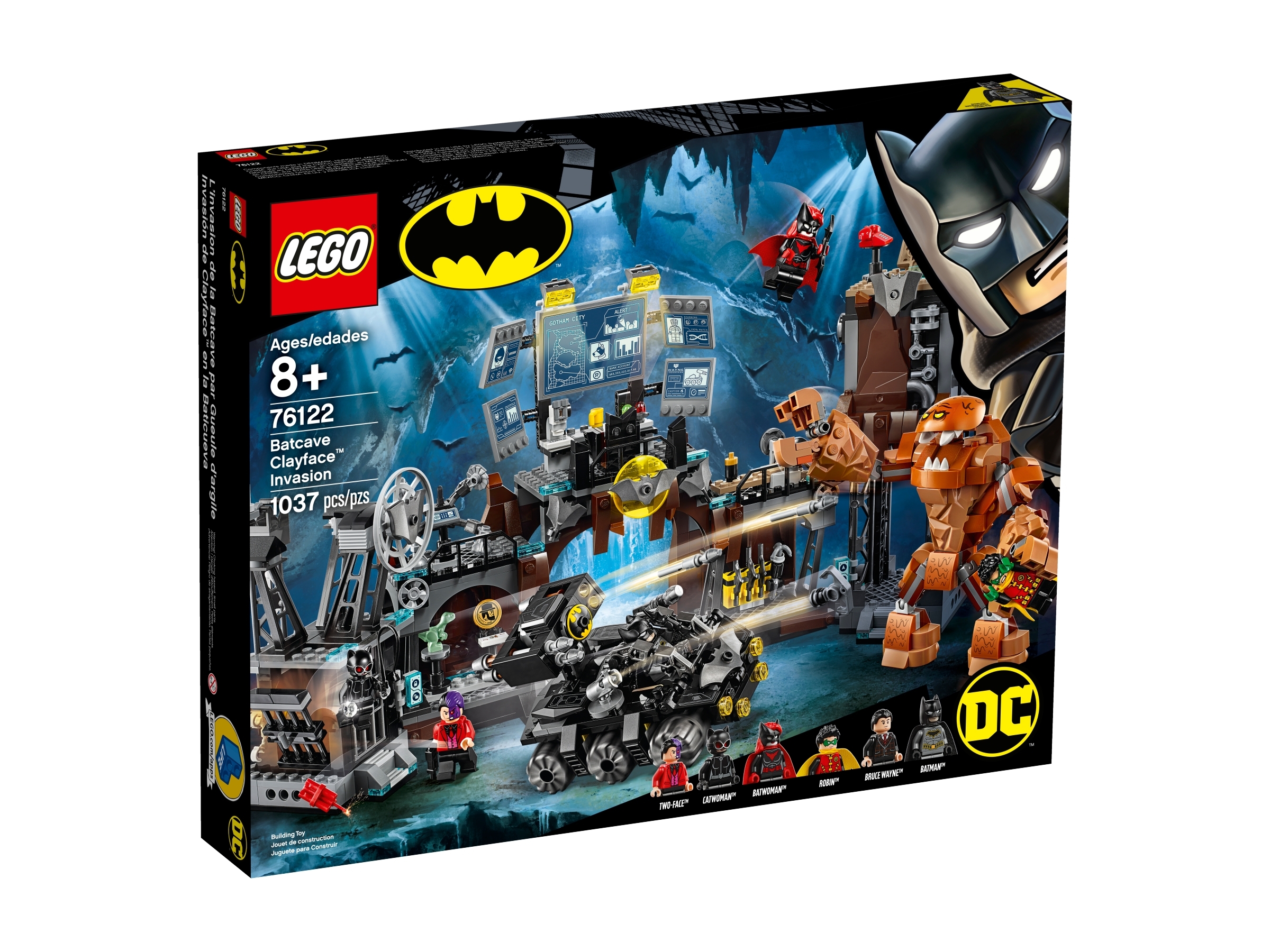 Batcave Invasie Clayface Batman Officiele Lego Winkel Be