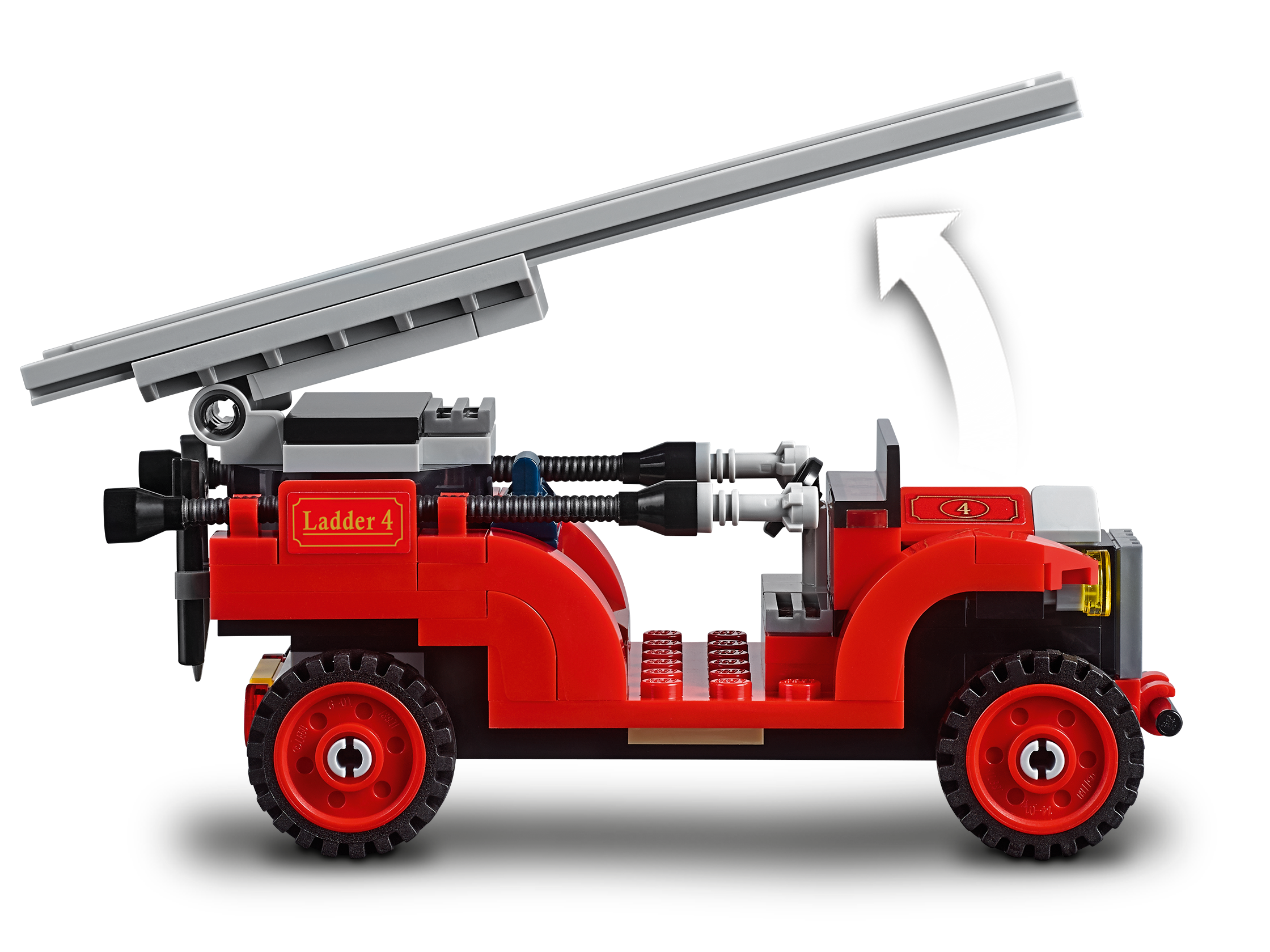 Split from 10263 LEGO 10263 Creator Winter Village Fire Truck Only 