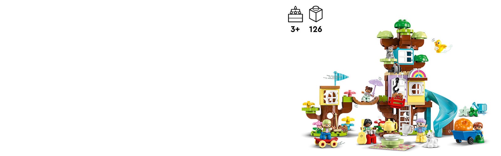LEGO DUPLO 10993 - Juguete creativo de construcción 3 en 1 para niños  pequeños, incluye 8 figuras para enseñar habilidades sociales, jugar juntos  y