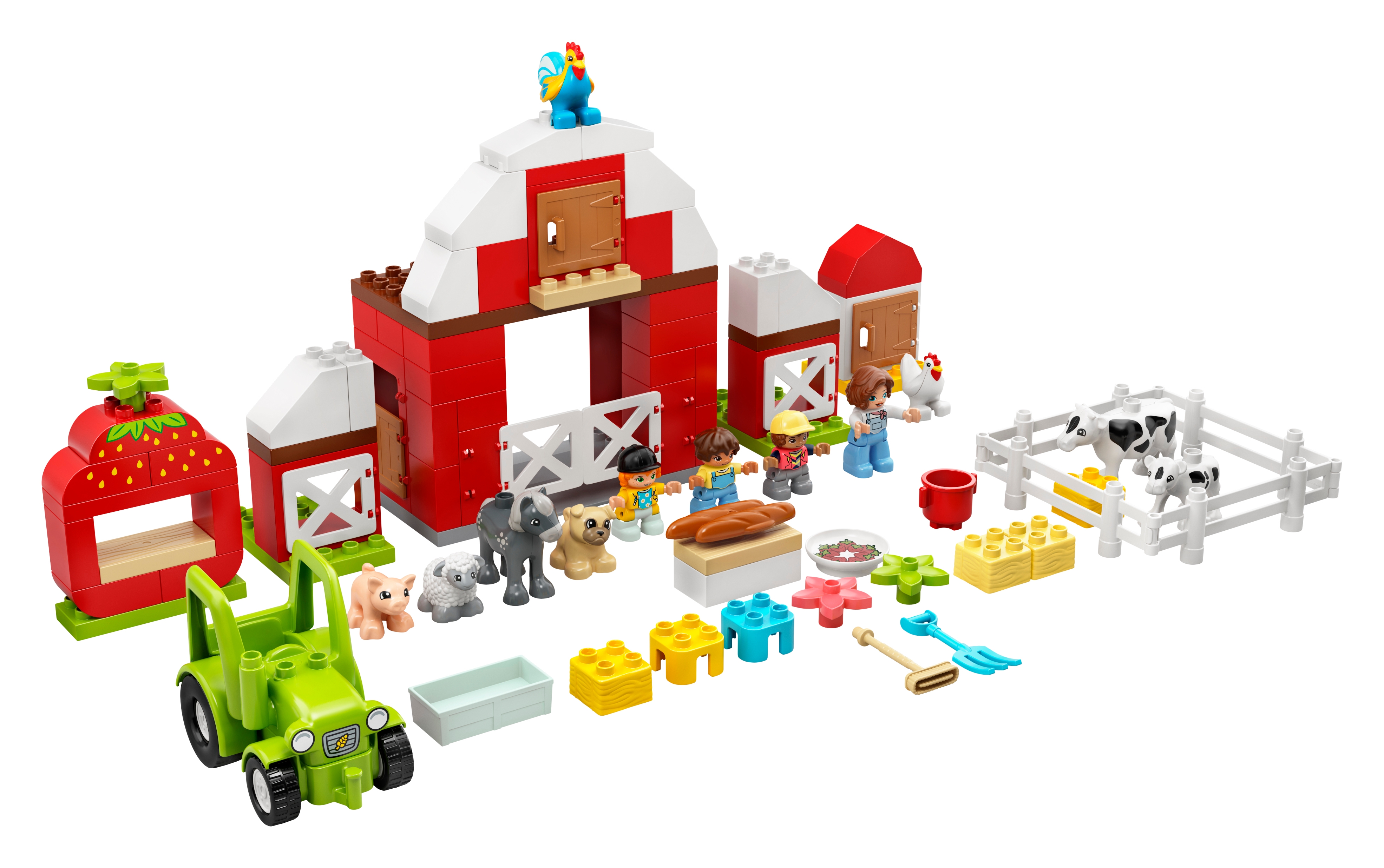 Tractor & Farm Animal Care DUPLO LEGO Barn 10952 New in Box 