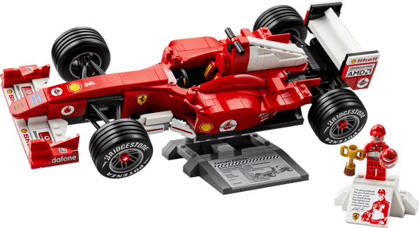LEGO 11375 Ferrari F2004 et Michael Schumacher