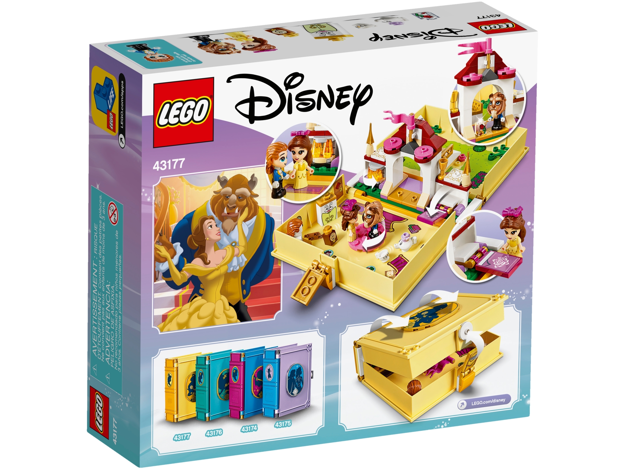 Lego 43177 Disney Minifigur Madame Pottine und Tassilo Neuware New 