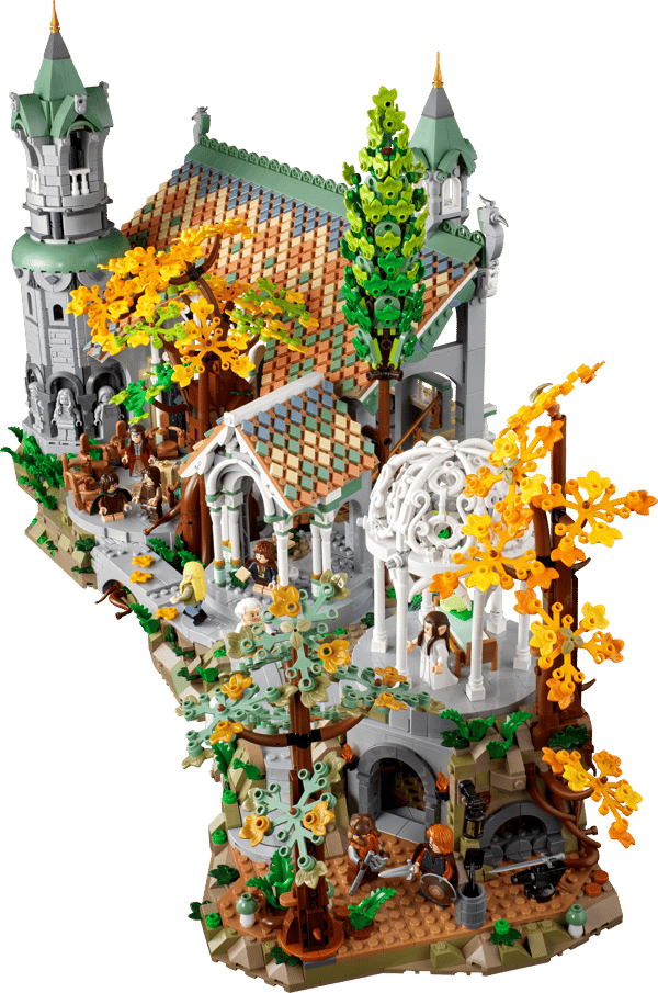 LEGO 10316 LE SEIGNEUR DES ANNEAUX : FONDCOMBE — visuel 6 sur 8