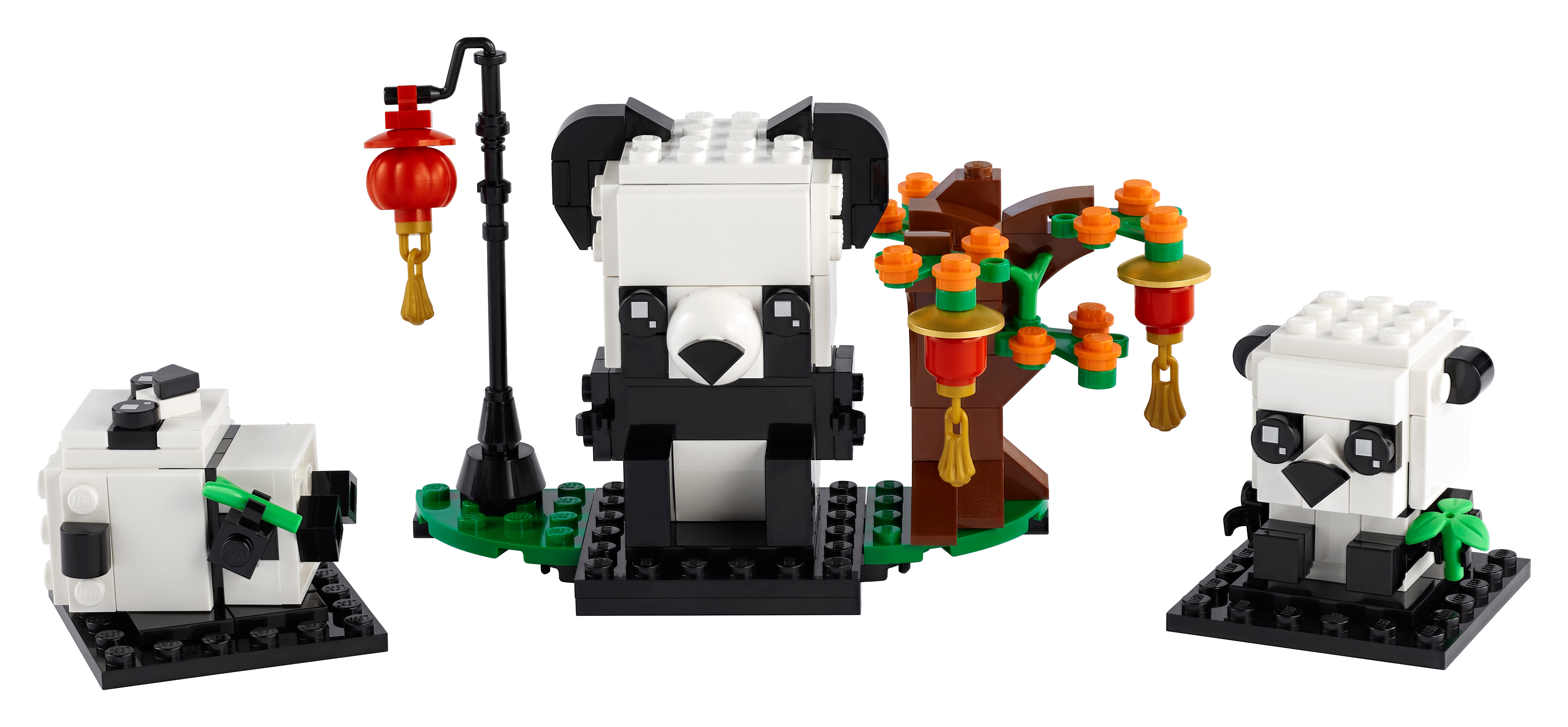 LEGO BrickHeadz 40466 Les pandas du nouvel-an Chinois Chinese New Year Panda 