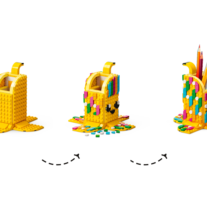 Cute Banana Pen Holder 41948 | DOTS | Buy online at the Official Cute Banana Pen Holder 41948 | DOTS | Buy online at the Official