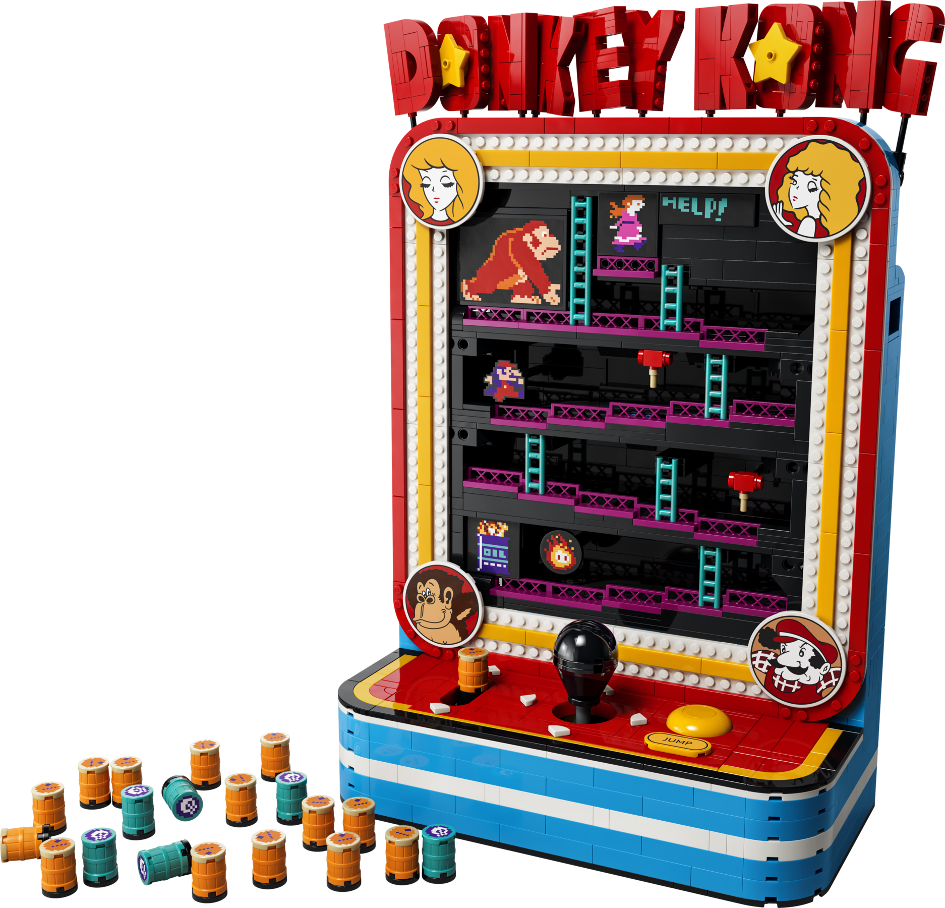 ドンキーコング™ アーケードゲーム 72051 | レゴ®スーパーマリオ