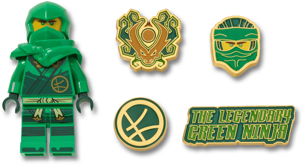 LEGO 5010453 NINJAGO® – Lot de 5 clips Lloyd