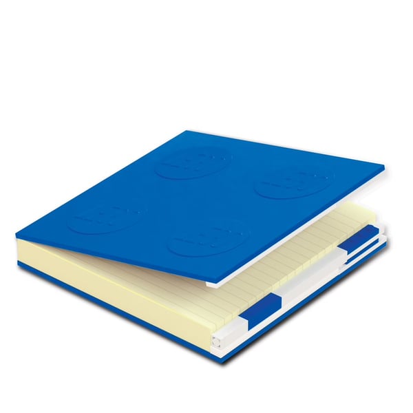 LEGO 5009062 Carnet avec verrou et stylo à encre gel – Bleu — visuel 8 sur 8