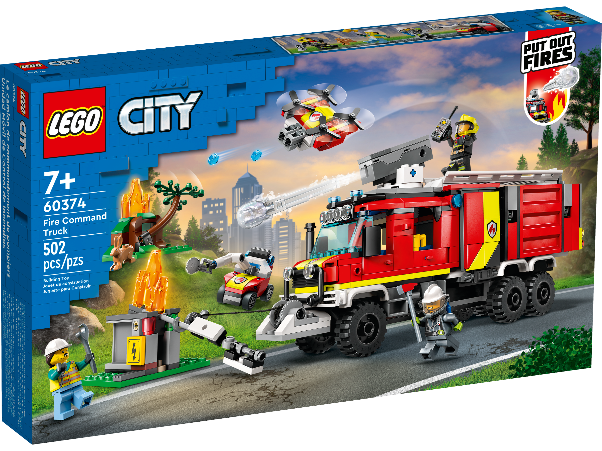 LEGO: LEGO CITY FIRE 60374 - LE POMPIER - Vendiloshop