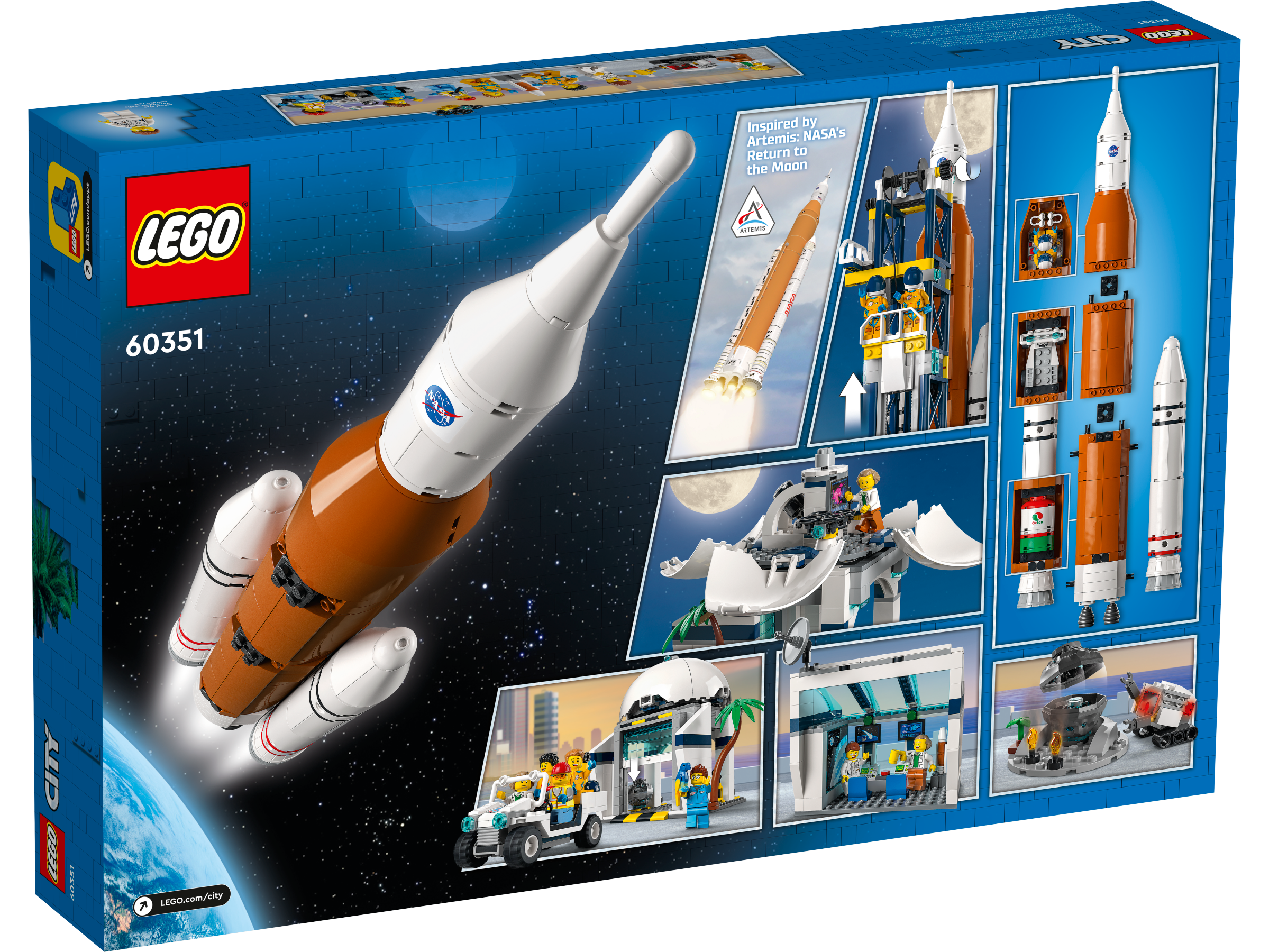 LEGO City Space Port Rocket Launch Center 60351 by LEGO Systems