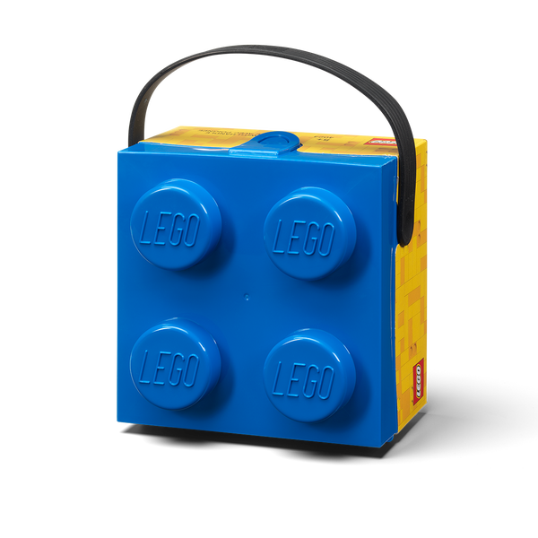 GORDEN 4 Packs PVC Zippered LEGO, Toy, Clay Storage Organizer Case (Name  Tag, Manual Pocket) (Large) : : Home
