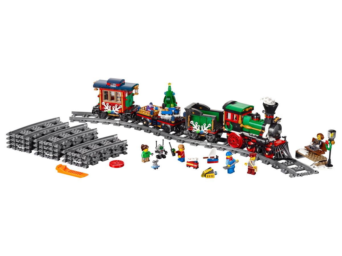 Winter Holiday Train 10254 Creator Expert Buy Online At The Official Lego Shop Us Lego Creator Holiday Train 2022