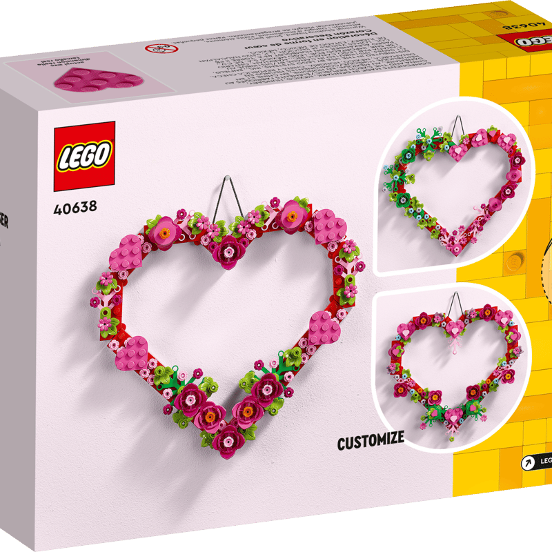 Heart Ornament 40638 | Other | Buy online at the Official LEGO® Shop US