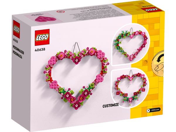 LEGO 40638 Décoration en forme de cœur — visuel 3 sur 5