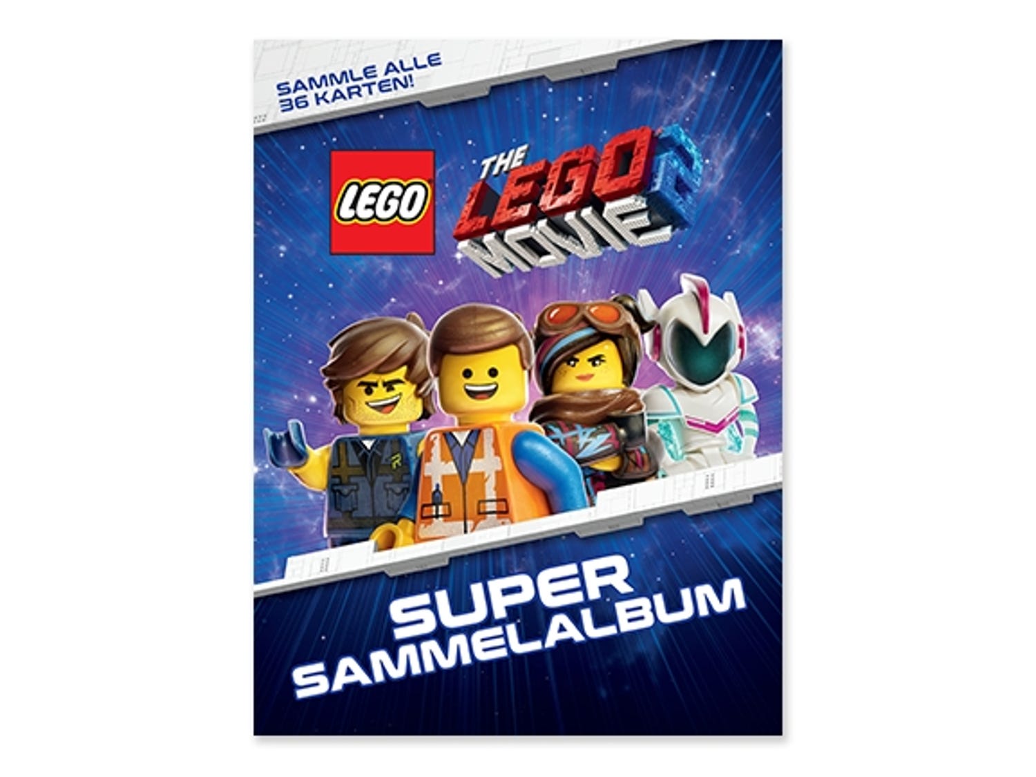 THE LEGO® MOVIE 2™ Sammelalbum und Tauschkarte