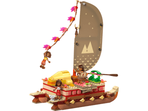 Le bateau d’aventure de Vaiana