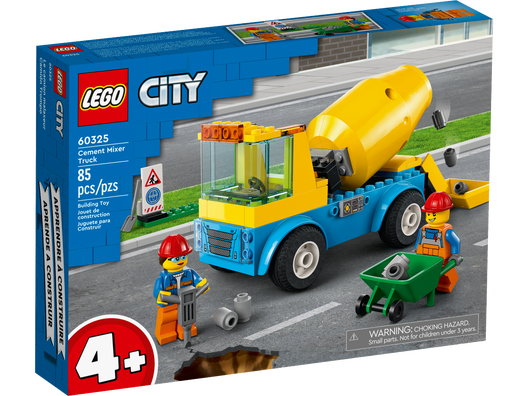 LEGO 60325 - Lastbil med cementblander