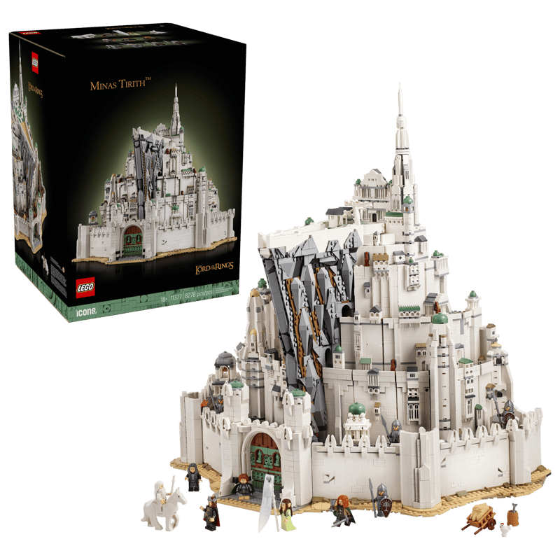 Lego Brings Middle-earth to Life with Massive Minas Tirith Set official image