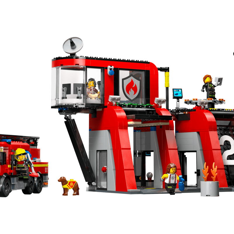 Fire Station with Fire Truck 60414 City Buy online at the