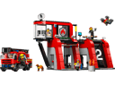 LEGO City 60414 Feuerwehrstation mit Drehleiterfahrzeug