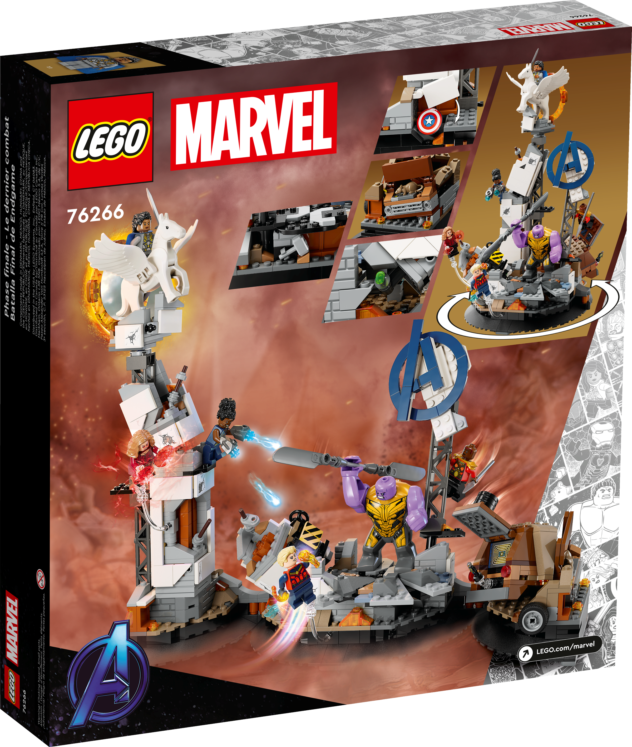 Avengers Lego Battle Tapis Salon