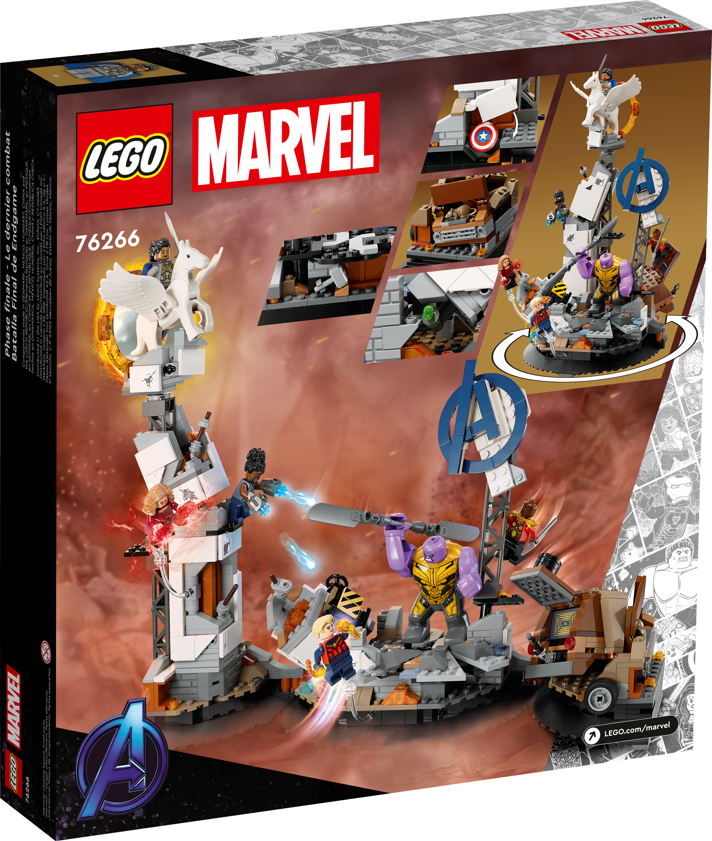 La tour de combat des Avengers 76166 - Sets LEGO® Marvel - LEGO