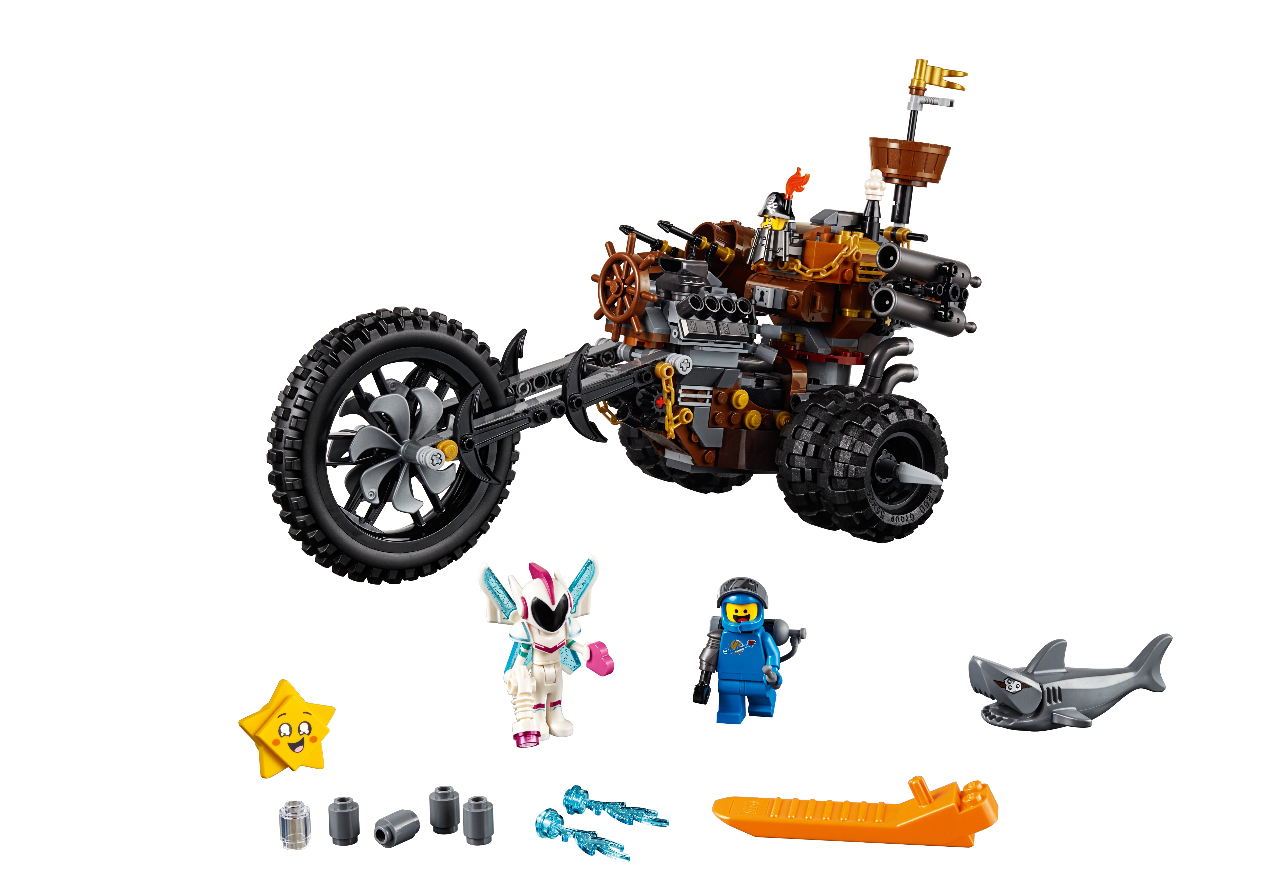 sammensnøret Om tekst MetalBeard's Heavy Metal Motor Trike! 70834 | THE LEGO® MOVIE 2™ | Buy  online at the Official LEGO® Shop US