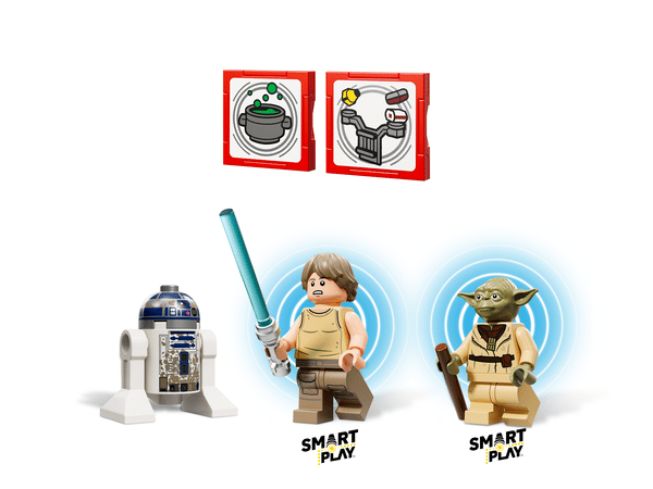 LEGO 75422 SMART Play™ : la hutte de Yoda et l’entraînement Jedi — visuel 7 sur 8