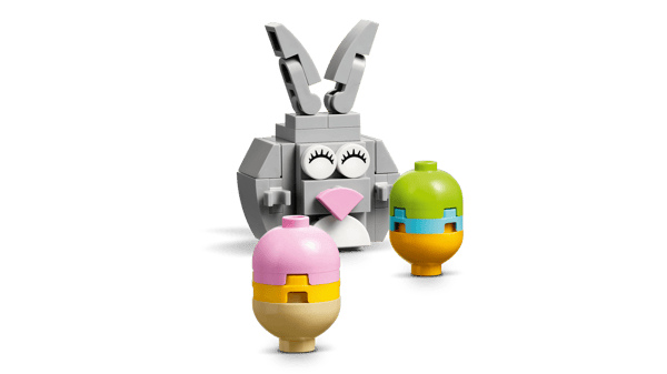 LEGO 40808 Le lapin de Pâques et la chasse aux œufs — visuel 3 sur 8