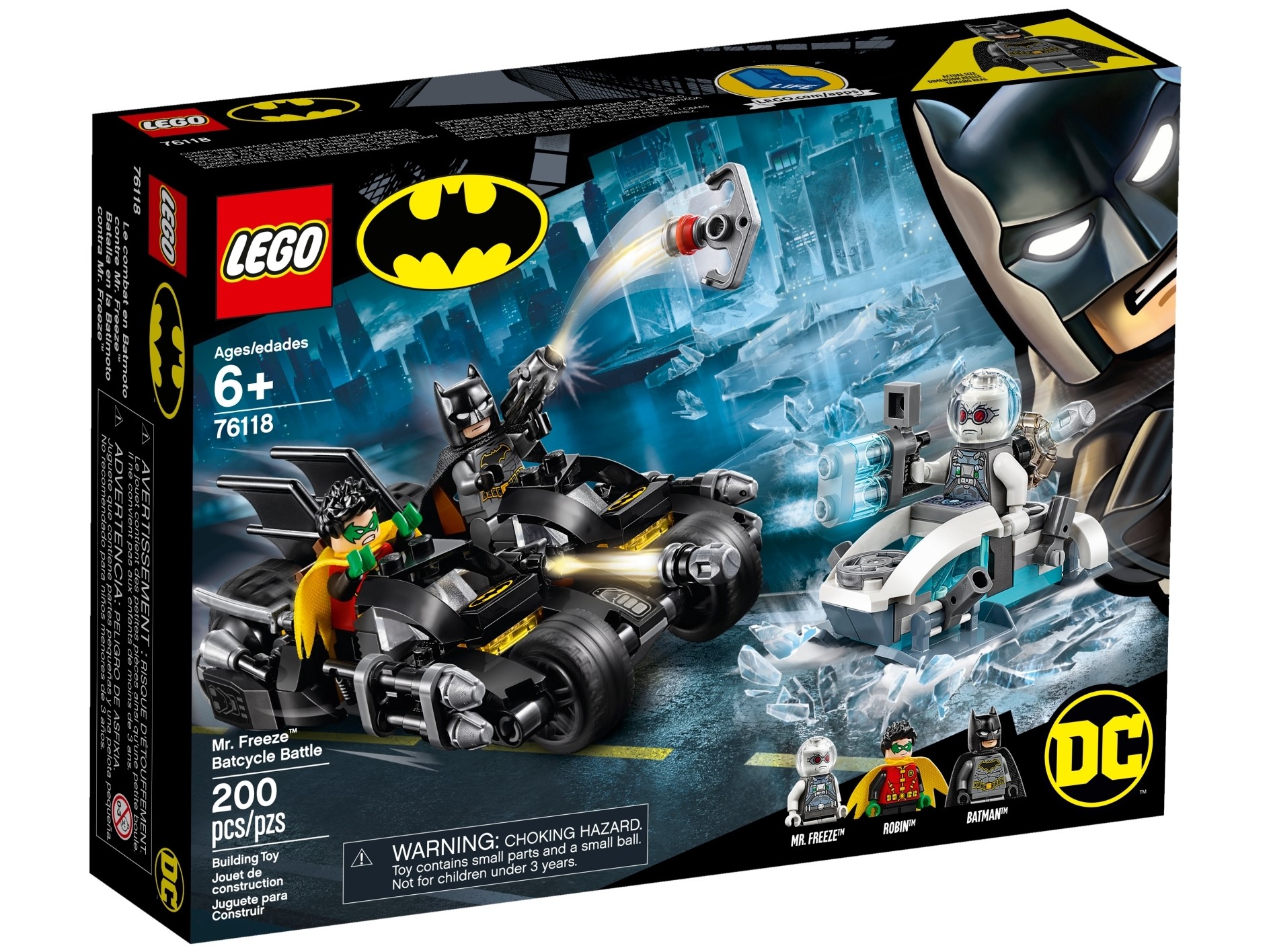 x1 40598-Batman V Mr Freeze accessoires-grappin ou DISQUES ou grenades Lego 
