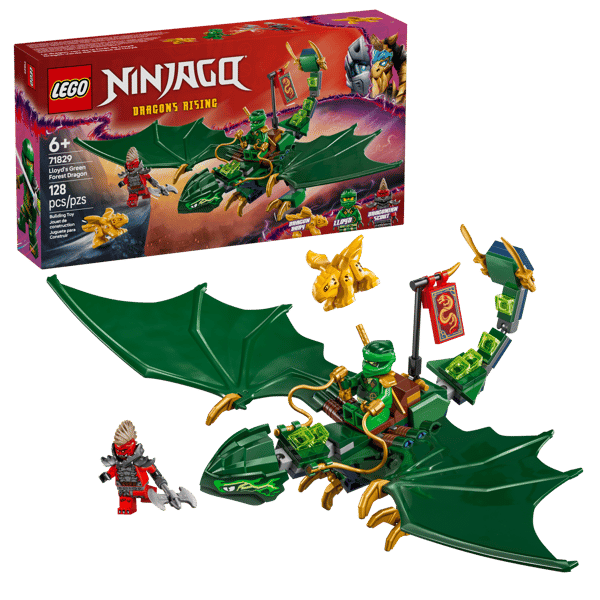 LEGO 71829 Le dragon vert de la forêt de Lloyd — visuel 2 sur 8