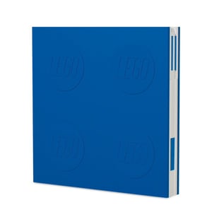 Carnet avec verrou et stylo à encre gel – Bleu