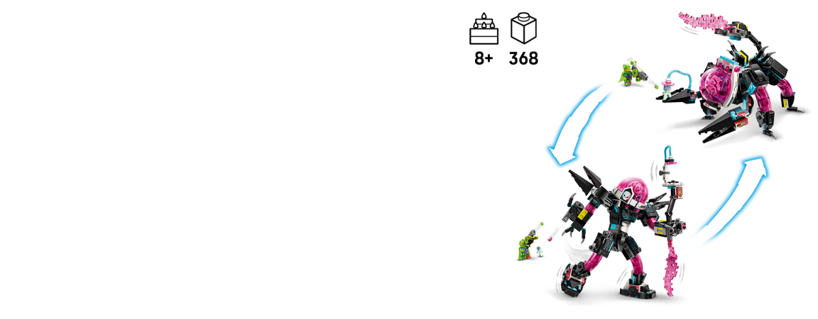 Mateo vs. Cyber Brain Mech 71495 | LEGO® DREAMZzz™ | Buy online at