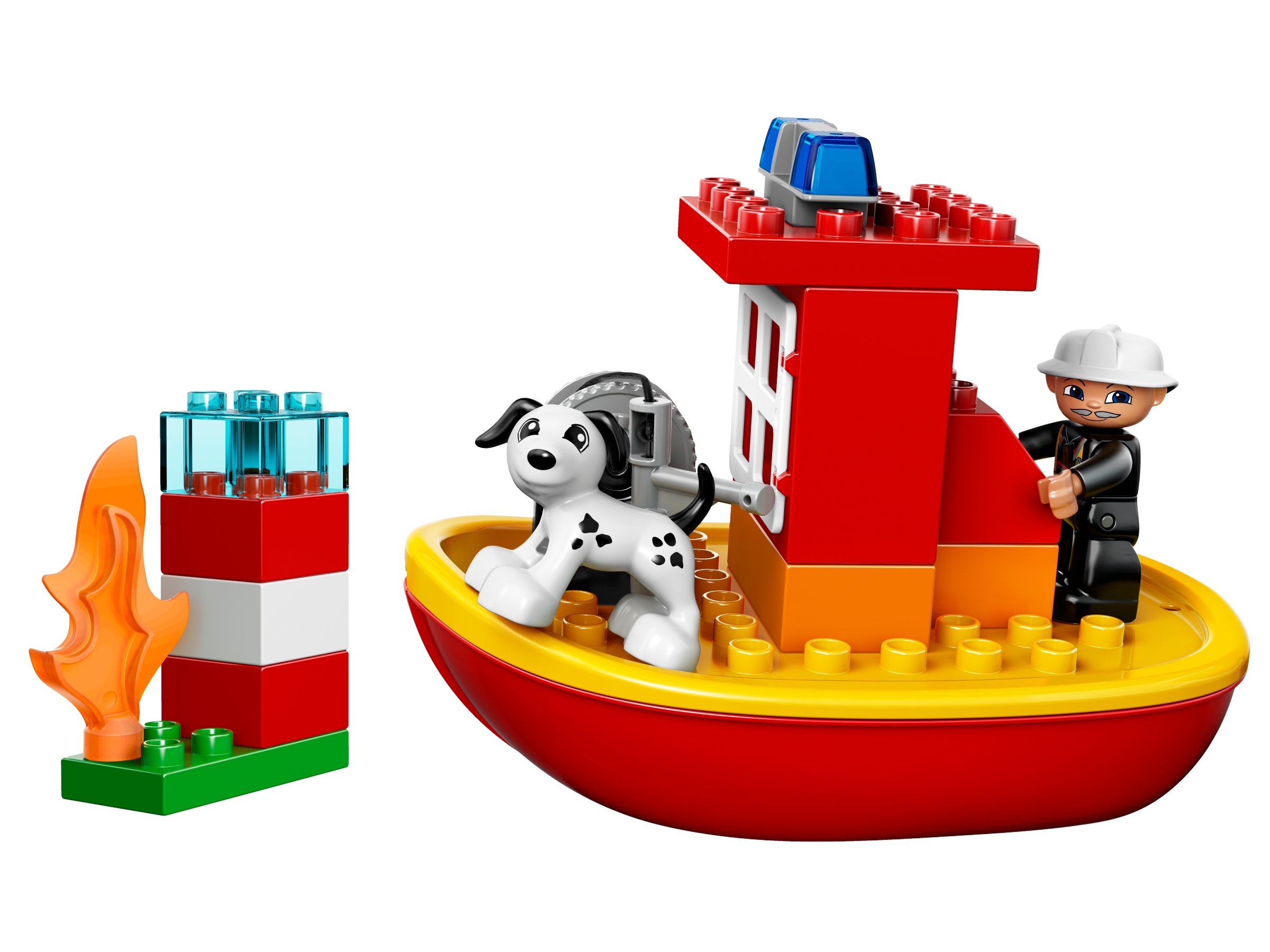 Onderhandelen Migratie Extractie Brandweerboot 10591 | DUPLO® | Officiële LEGO® winkel NL