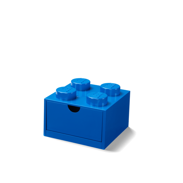 4-Stud Desk Drawer - Blue - Image 1