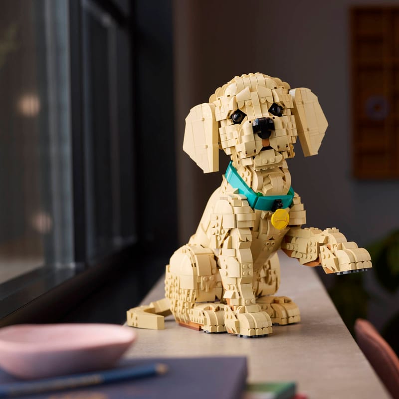 Golden Retriever Puppy 11384 | LEGO Icons | Buy online at the Official LEGO Shop US Golden Retriever Puppy 11384 | LEGO Icons | Buy online at the Official LEGO Shop US