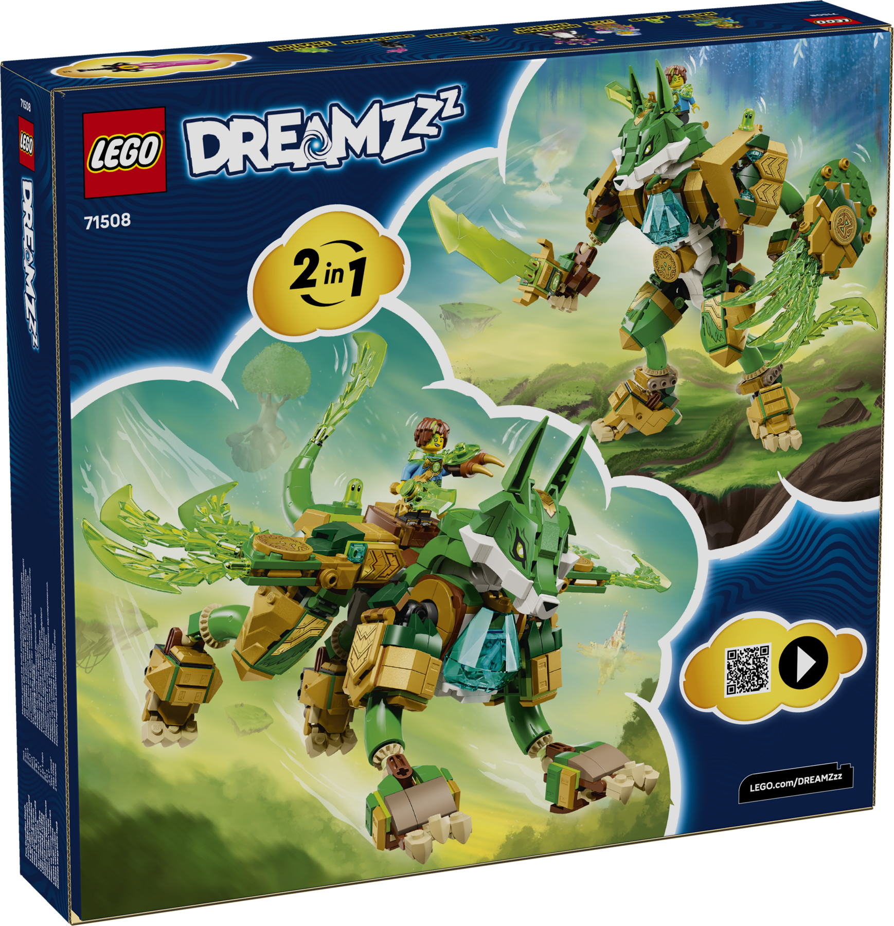 メンテナンス  PLAG CONCEPT! Fox Guardian Mech 71508 | LEGO® DREAMZzz™ | Buy online at the